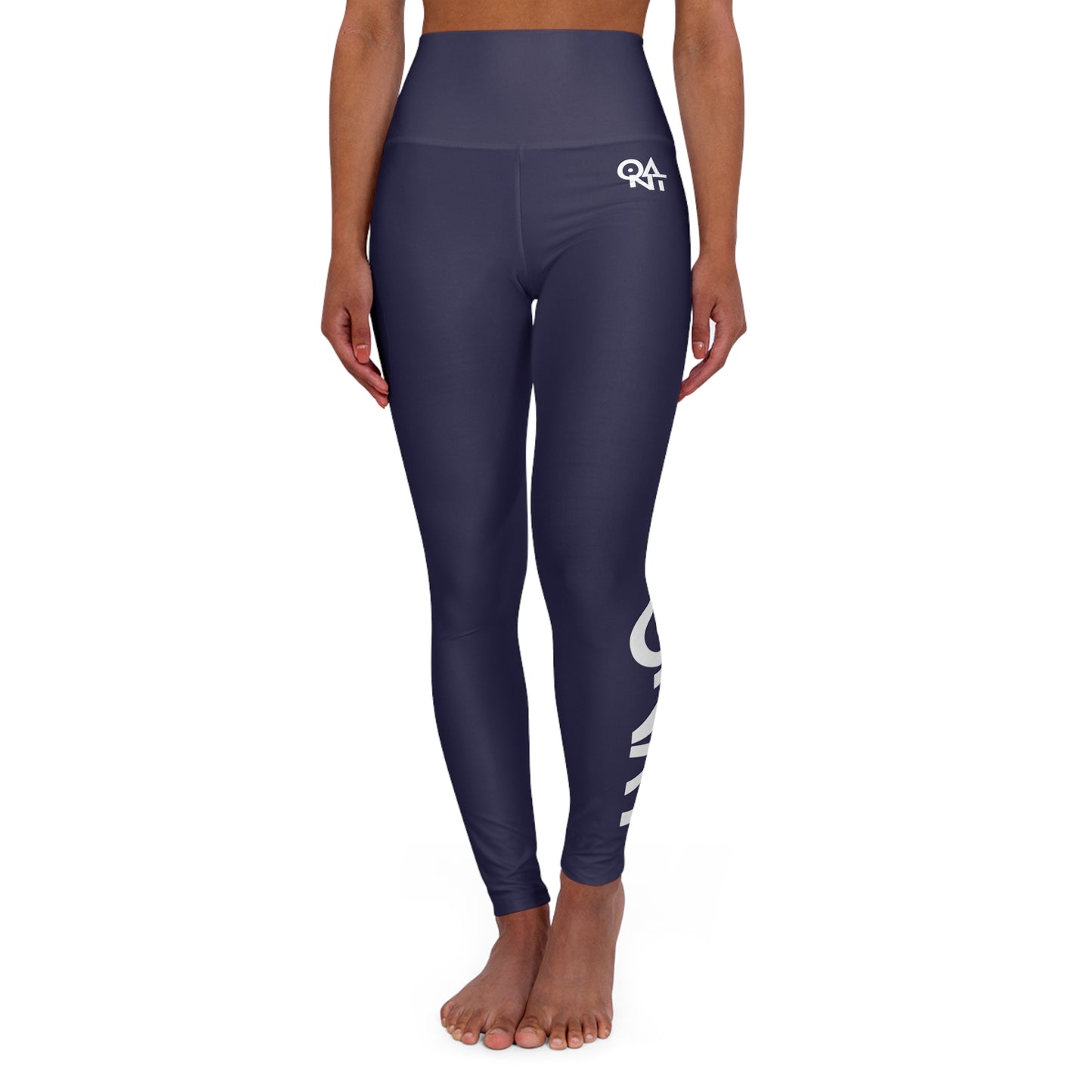 ONAT High Waisted Yoga Leggings – Deep Navy Activewear for Yoga, Fitness & Everyday Comfort