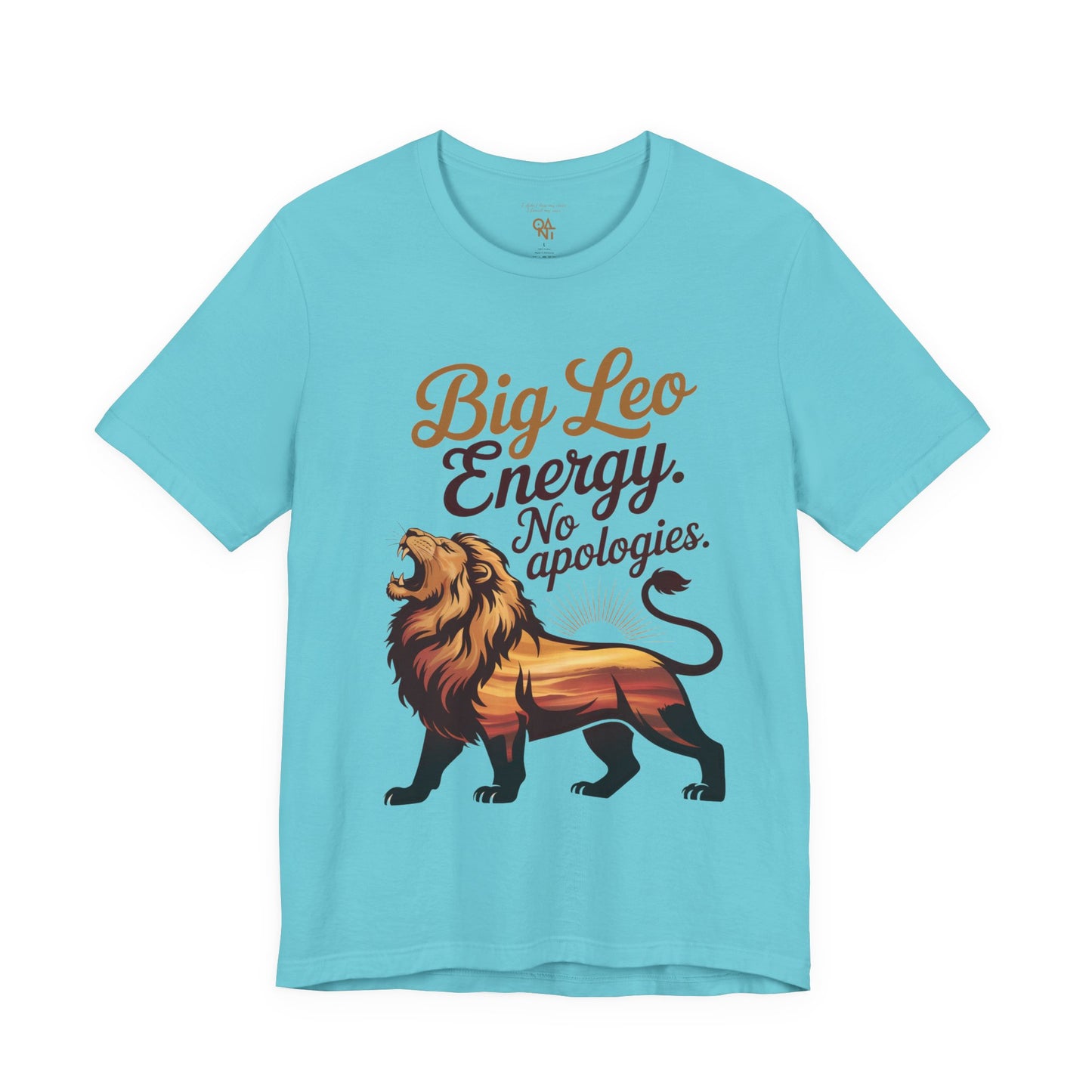 Big Leo Energy Shirt – Bold Astrology Tee for Confident Leos | ONAT Zodiac Collection