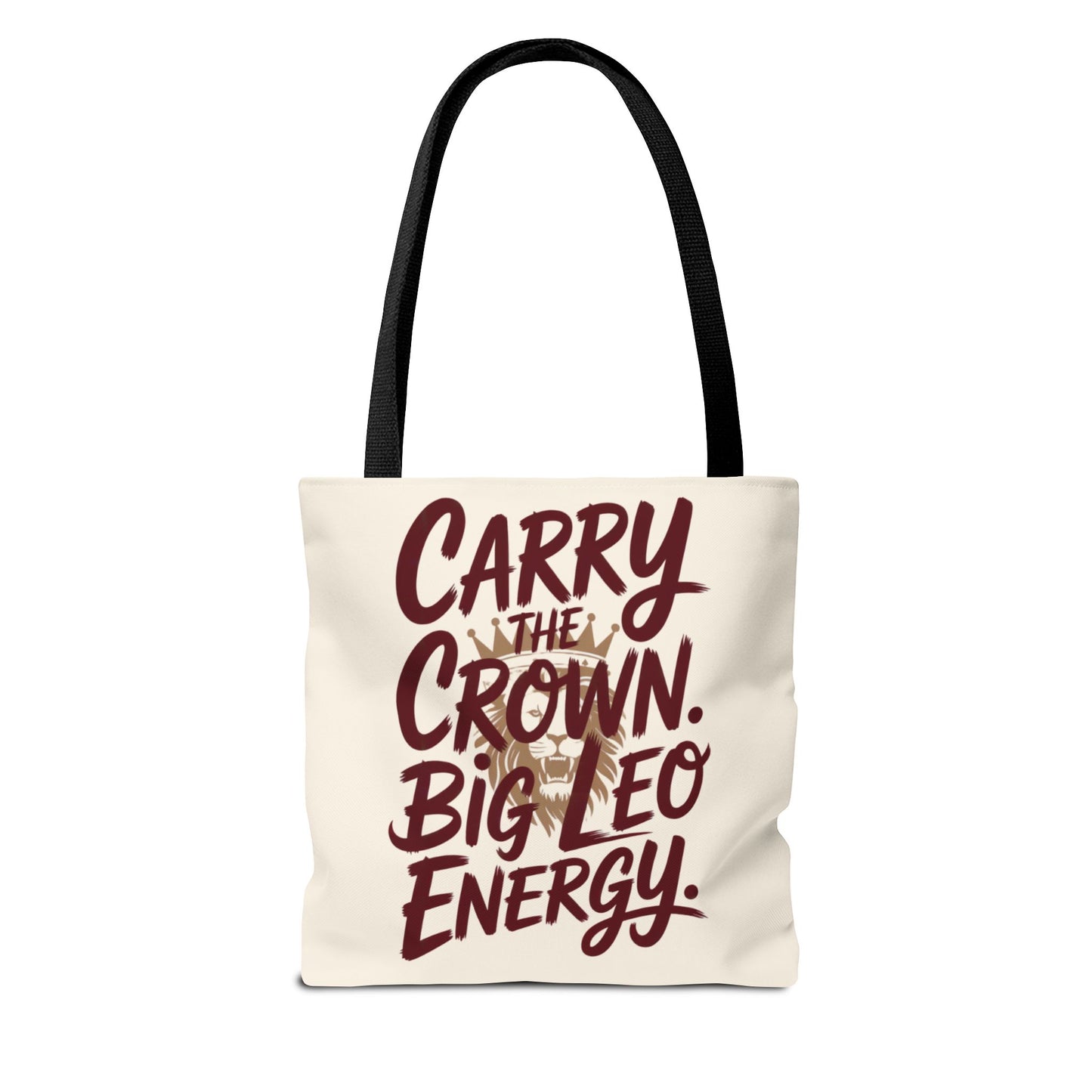 Carry the Crown – Big Leo Energy Tote Bag | Bold Astrology Gift | ONAT LEO Collection