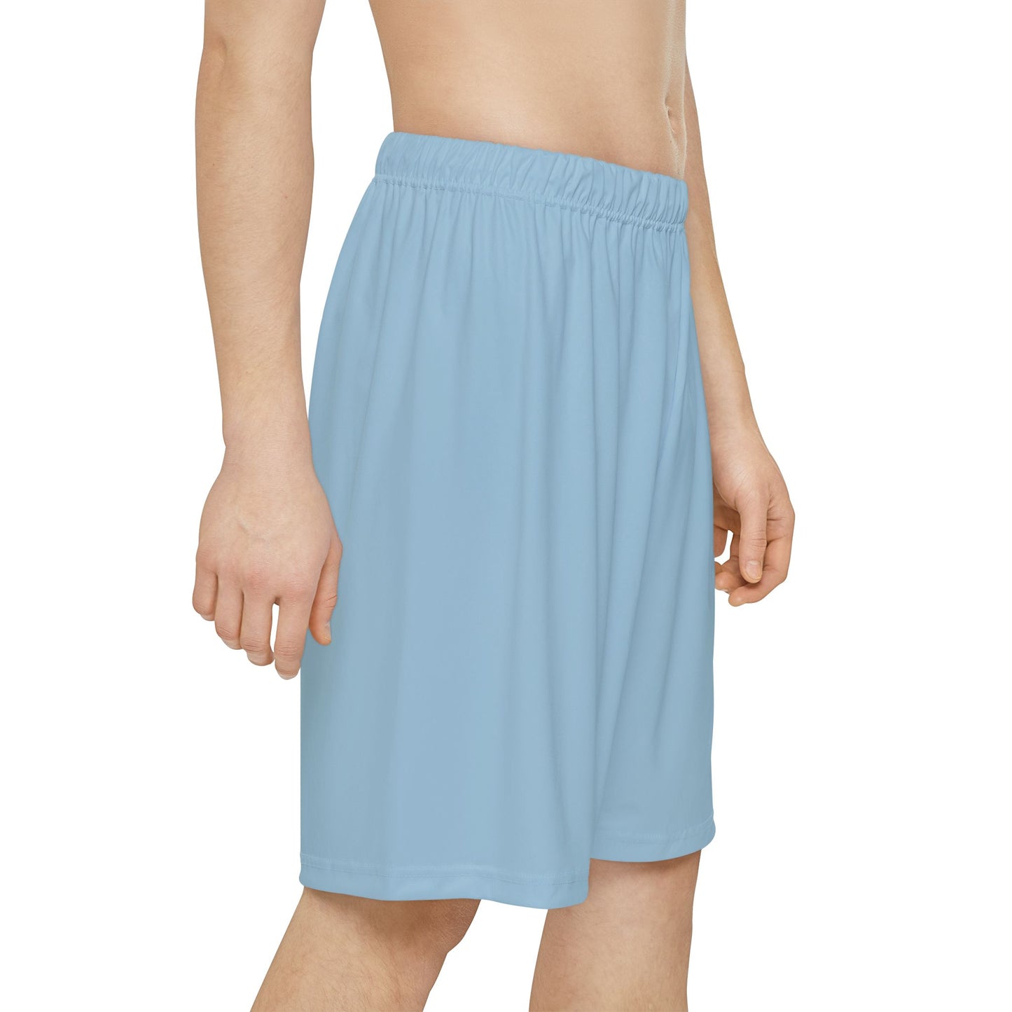 Men’s Sports Shorts-One In A Trillion | Midnight Navy, Blue Calm & Coral Love Apparel Collection – Unisex, Mix & Match
