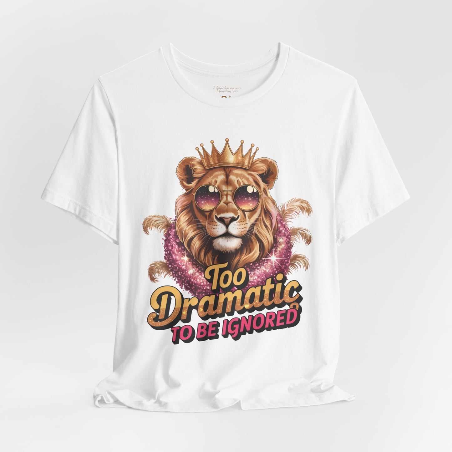 Too Dramatic to Be Ignored – Roar Is My Response” Matching T-Shirt, Mug, Tumbler & Tote – Bold Leo Gift Set