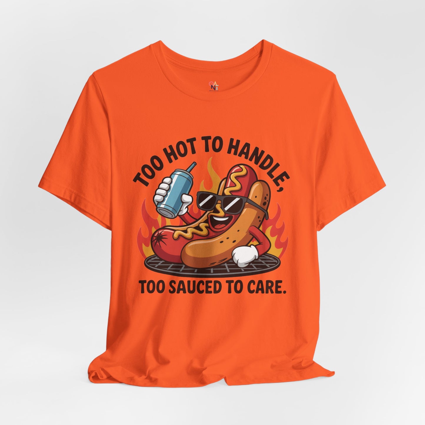 Funny BBQ Hot Dog T-Shirt – Casual Summer Foodie Gift for Cookouts & BBQ Lovers