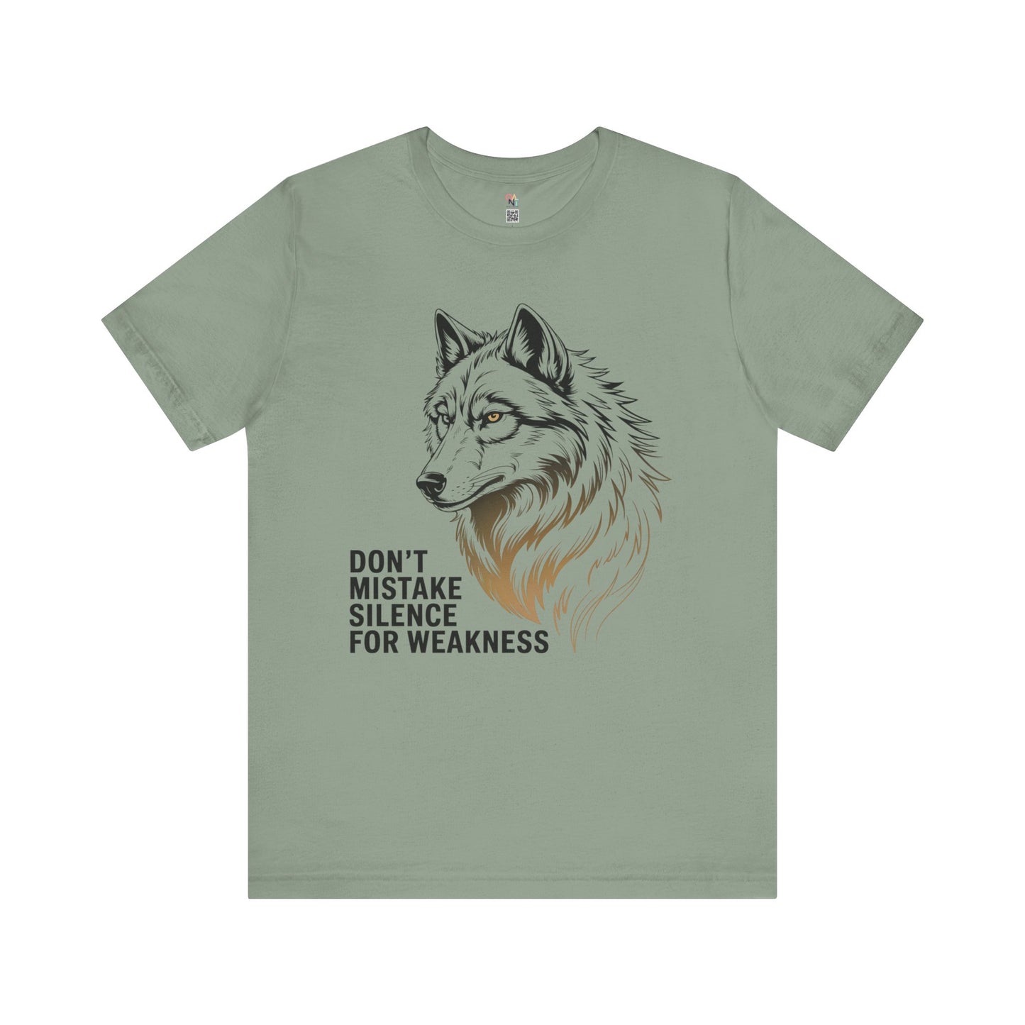 Wolf Graphic Tee - Unisex Nature & Animal Shirt - Nature Lover Gift