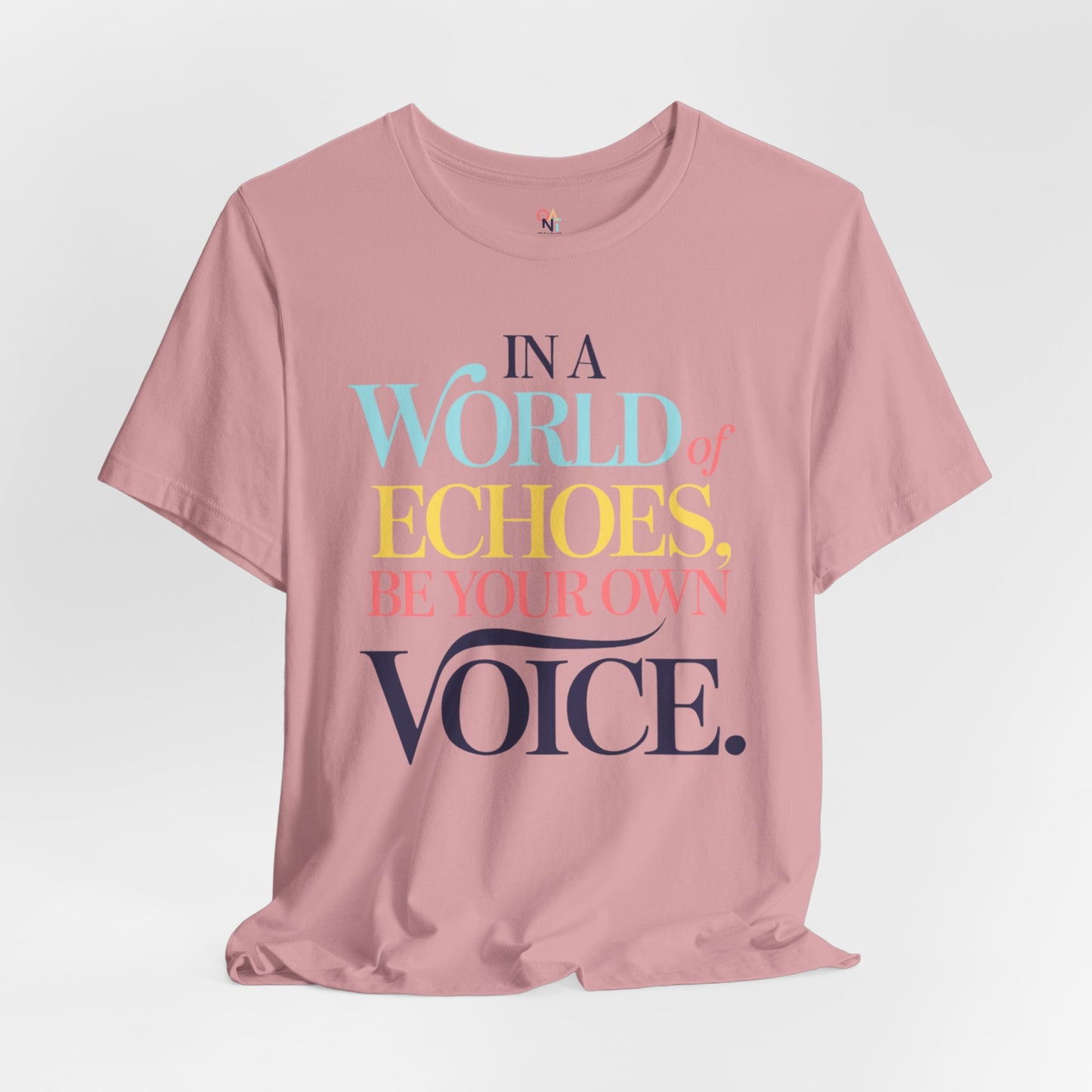 Be Your Own Voice Tee – Inspirational Unisex T-Shirt for Creatives | Motivational Apparel