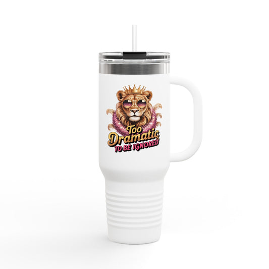 "Too Dramatic to Be Ignored – Roar Is My Response” Matching T-Shirt, Mug, Tumbler & Tote – Bold Leo Gift Set
