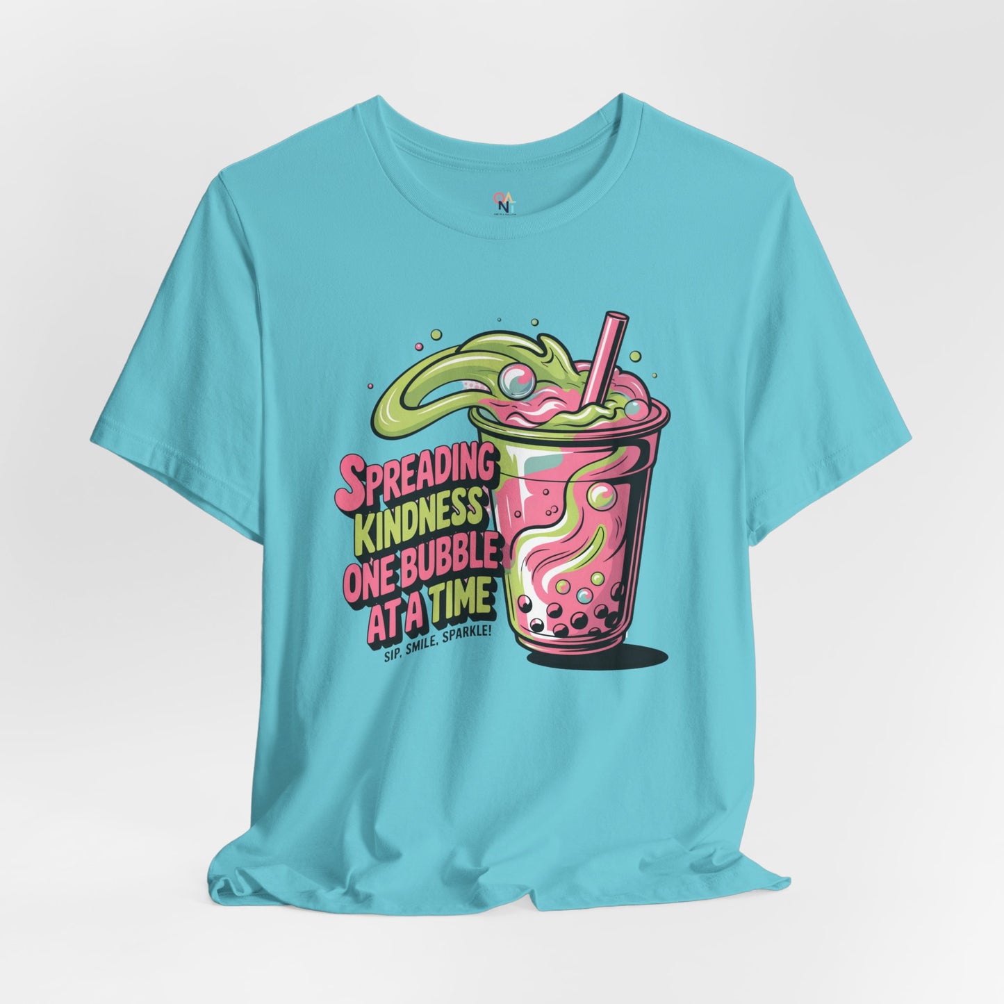 Spreading Kindness Bubble Tee – Unisex ‘Be Kind’ T-Shirt | Positive Message Shirt