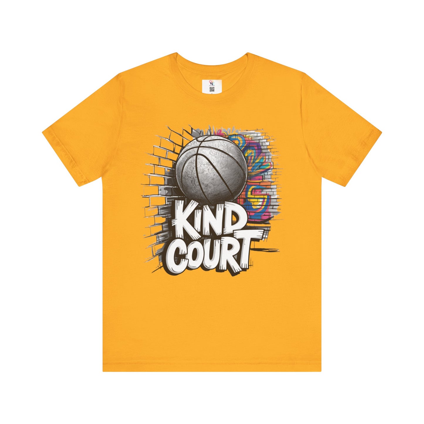 Basketball Kind Court Unisex T-Shirt - Show Your Kindness on the Court