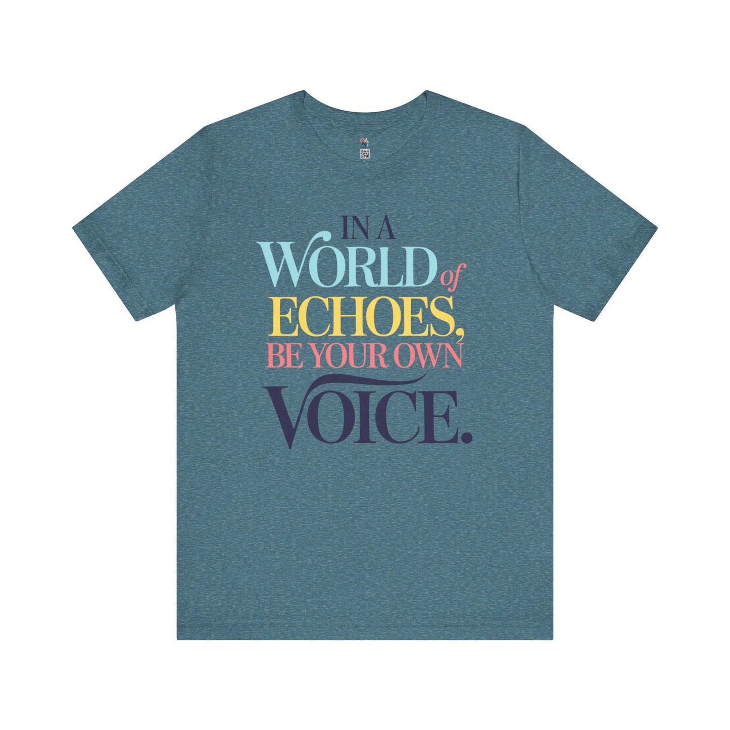 Be Your Own Voice Tee – Inspirational Unisex T-Shirt for Creatives | Motivational Apparel