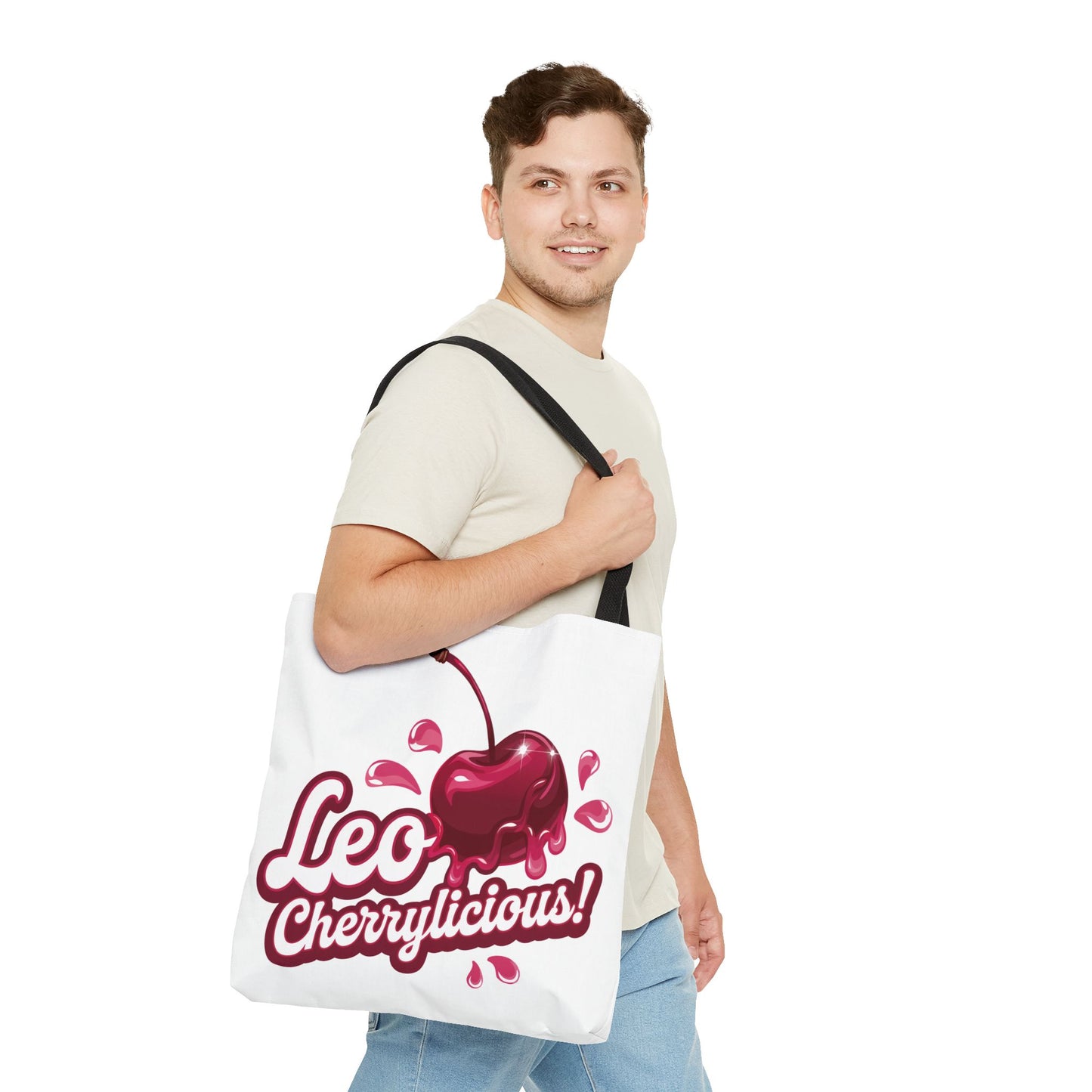 Leo Cherrylicious! – Retro Leo T-Shirt, Mug, Tote & Tumbler | Juicy Zodiac Gift Collection | ONATwear