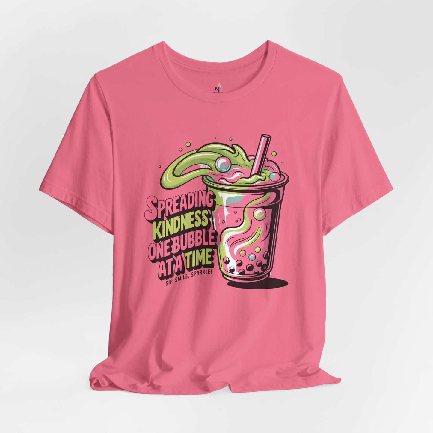 Spreading Kindness Bubble Tee – Unisex ‘Be Kind’ T-Shirt | Positive Message Shirt