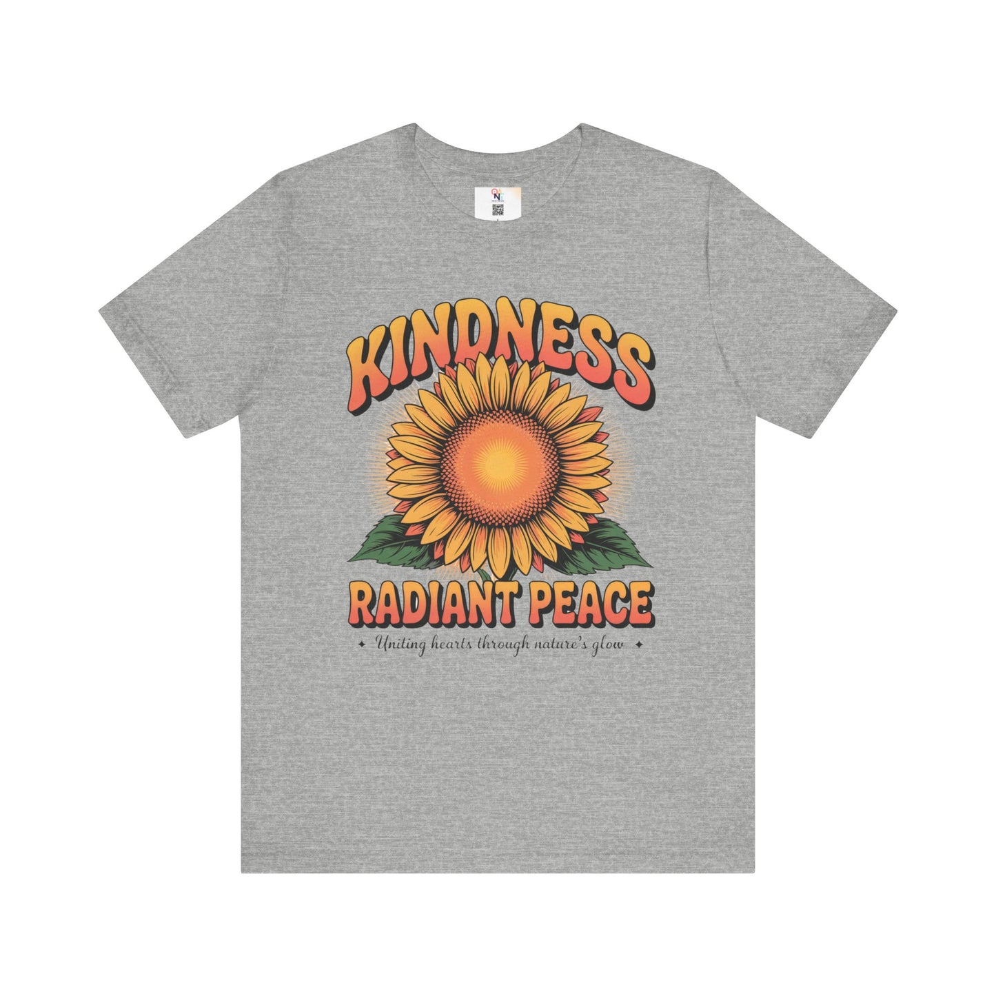 Kindness Radiant Peace Sunflower Tee
