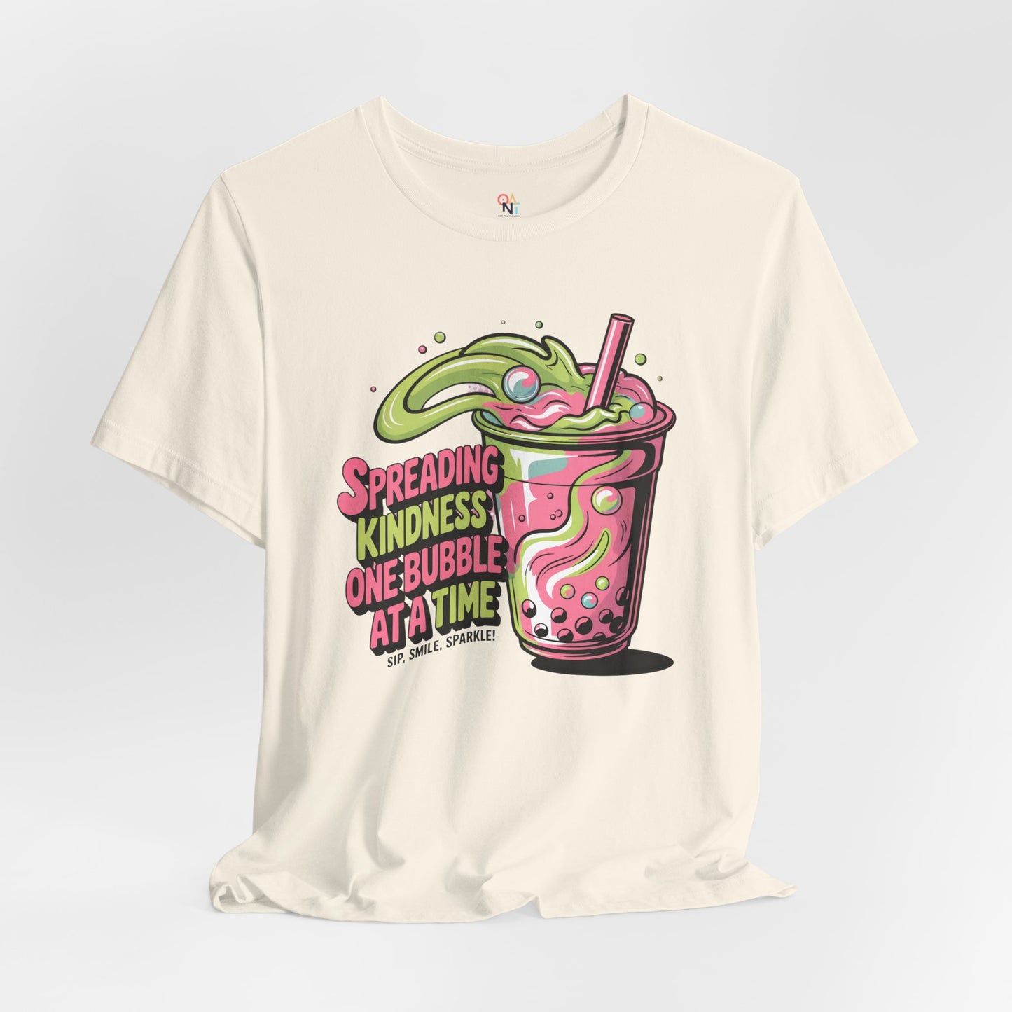 Spreading Kindness Bubble Tee – Unisex ‘Be Kind’ T-Shirt | Positive Message Shirt
