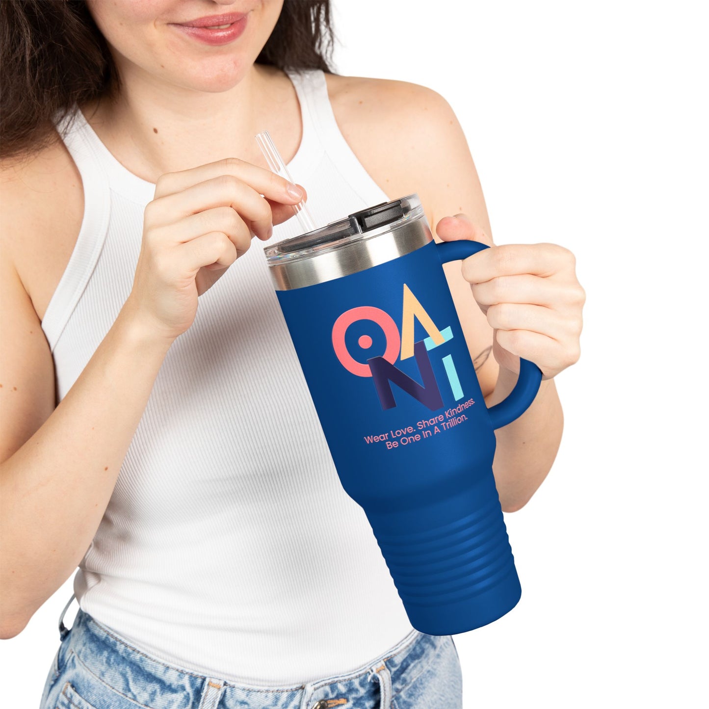 Insulated Travel Mug - Share Kindness, Be One in a Trillion