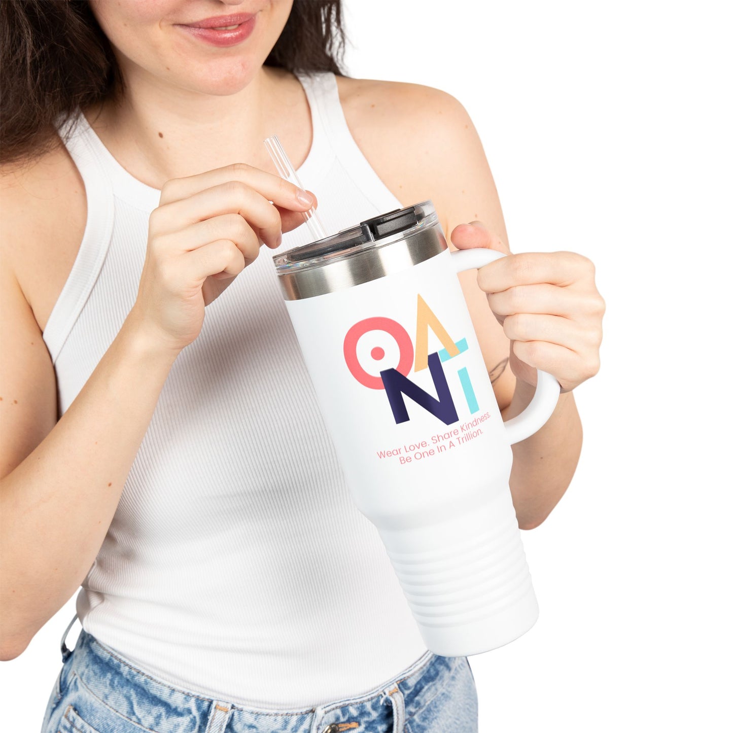 Insulated Travel Mug - Share Kindness, Be One in a Trillion