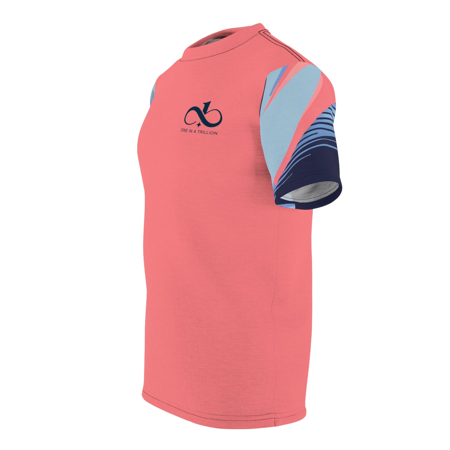 Unisex Tee - One In A Trillion Midnight Navy Blue Calm Coral Love Collection