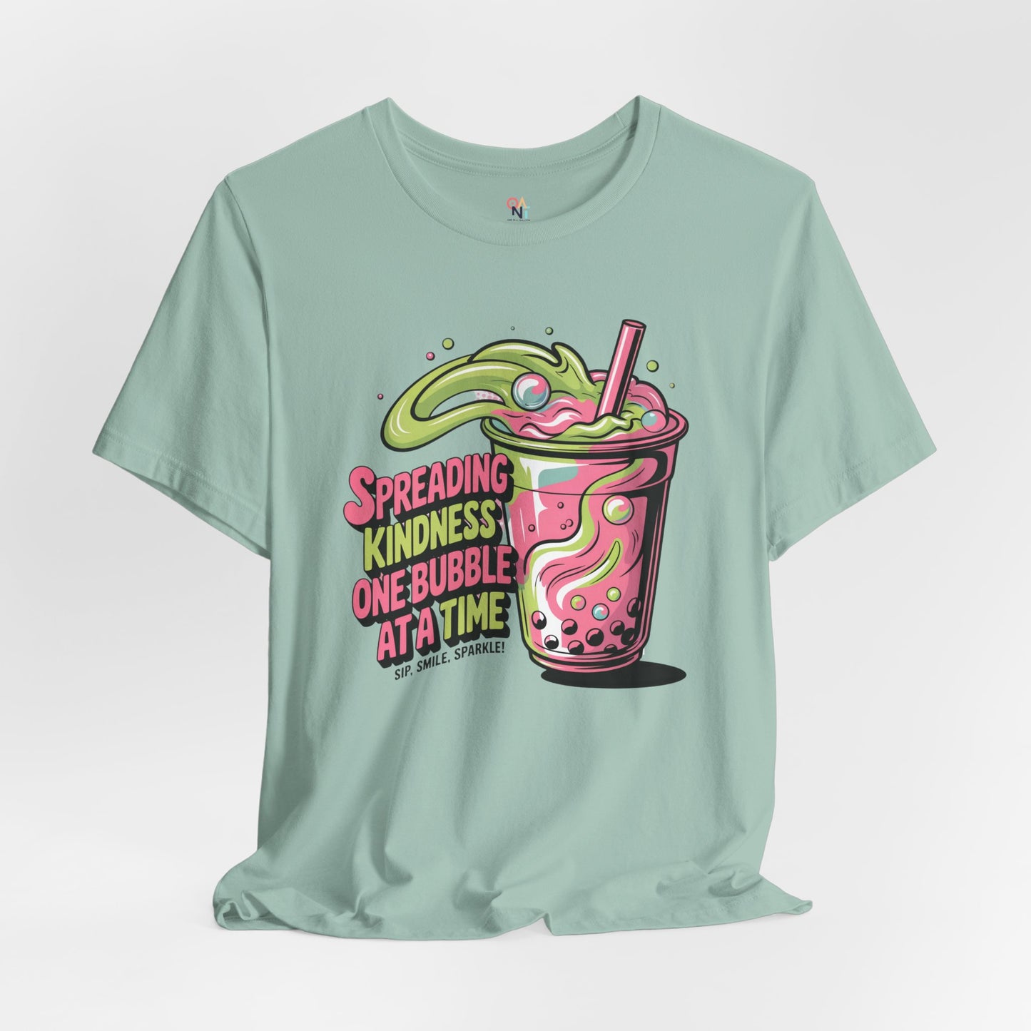 Spreading Kindness Bubble Tee – Unisex ‘Be Kind’ T-Shirt | Positive Message Shirt
