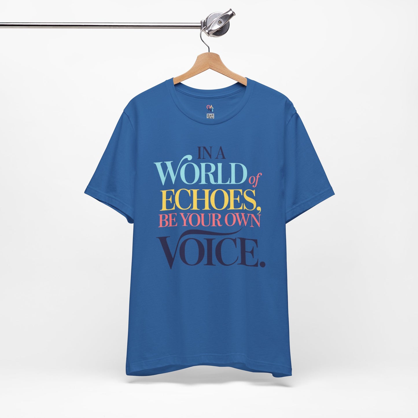 Be Your Own Voice Tee – Inspirational Unisex T-Shirt for Creatives | Motivational Apparel