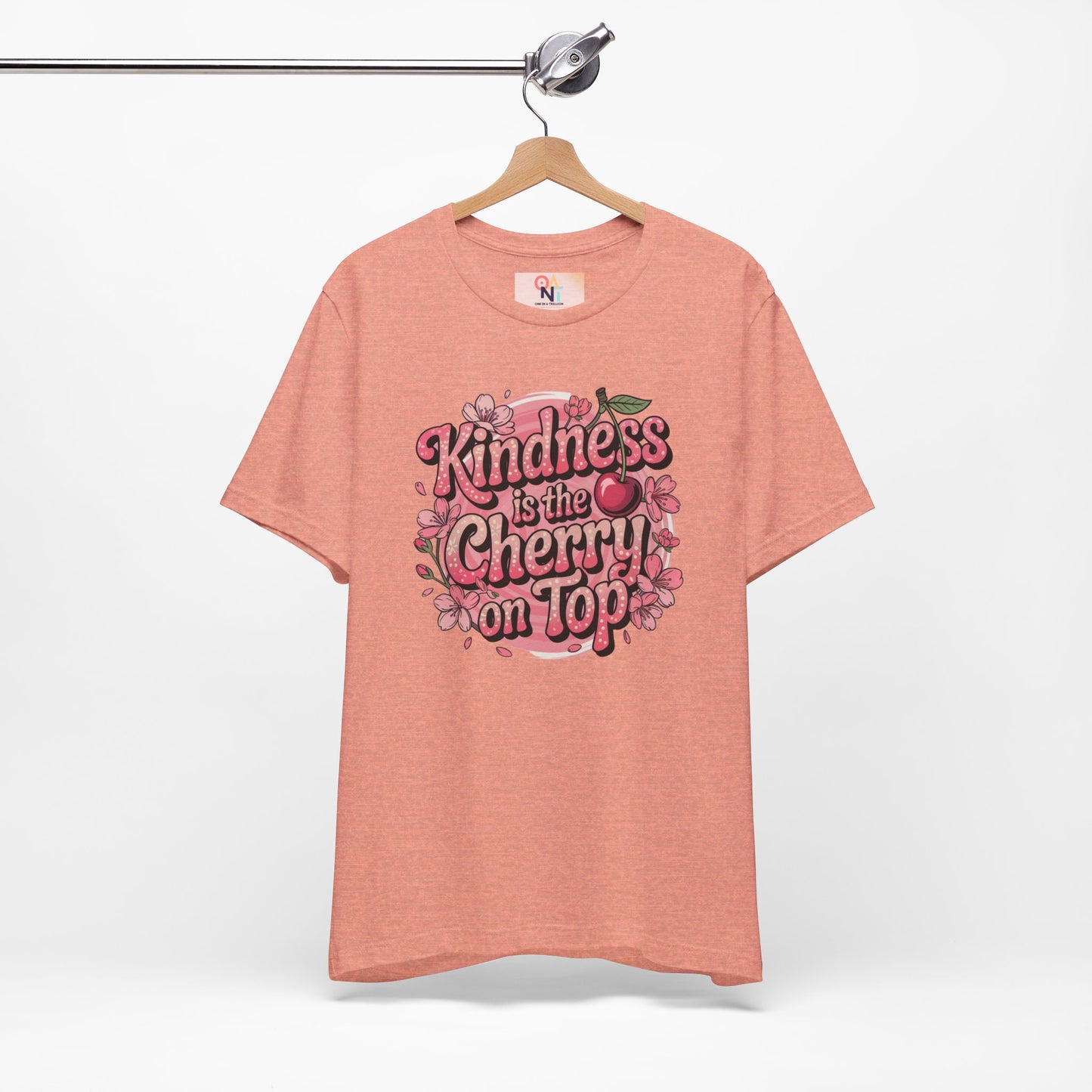 Kindness is the Cherry on Top Unisex Tee - Positive Vibes T-Shirt