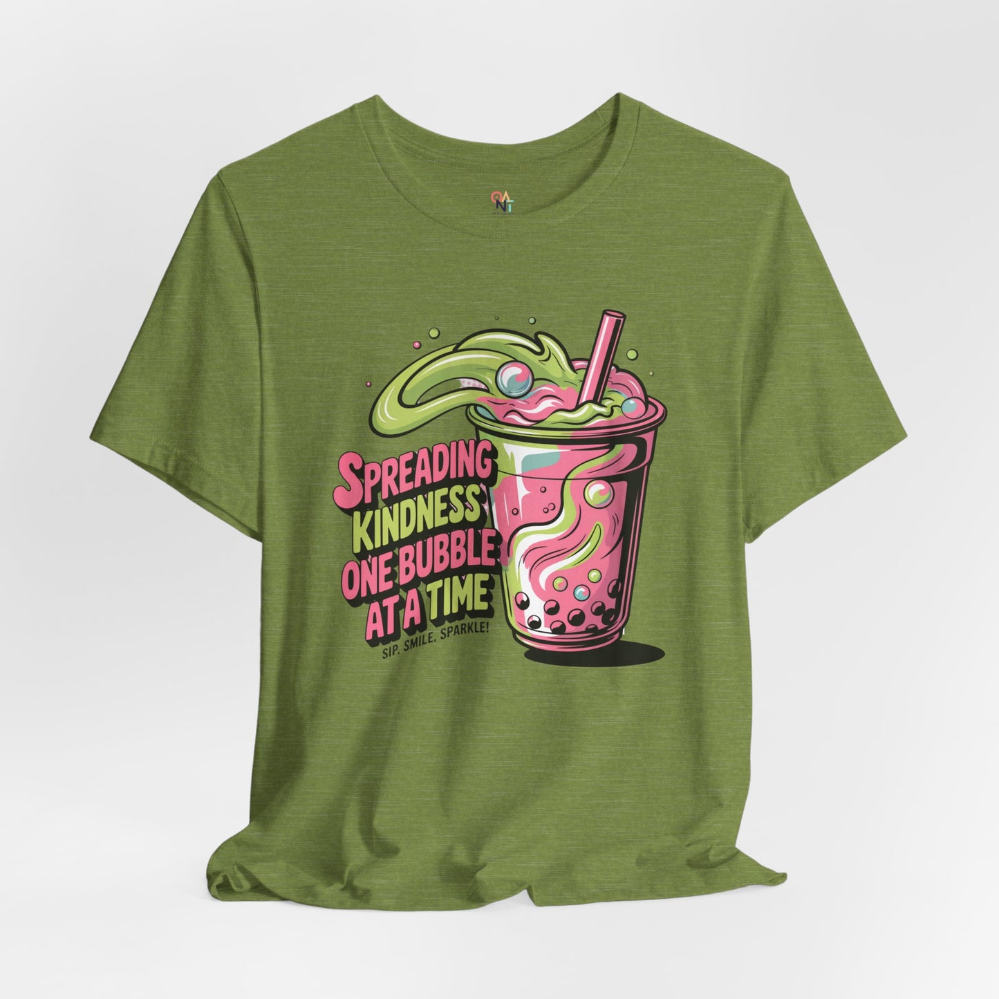 Spreading Kindness Bubble Tee – Unisex ‘Be Kind’ T-Shirt | Positive Message Shirt