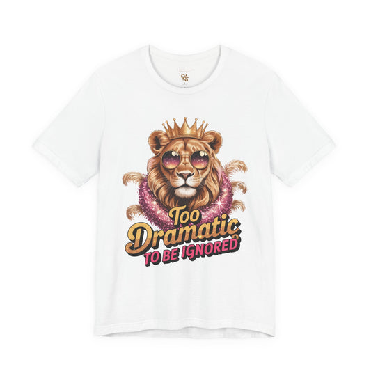 Too Dramatic to Be Ignored – Roar Is My Response” Matching T-Shirt, Mug, Tumbler & Tote – Bold Leo Gift Set