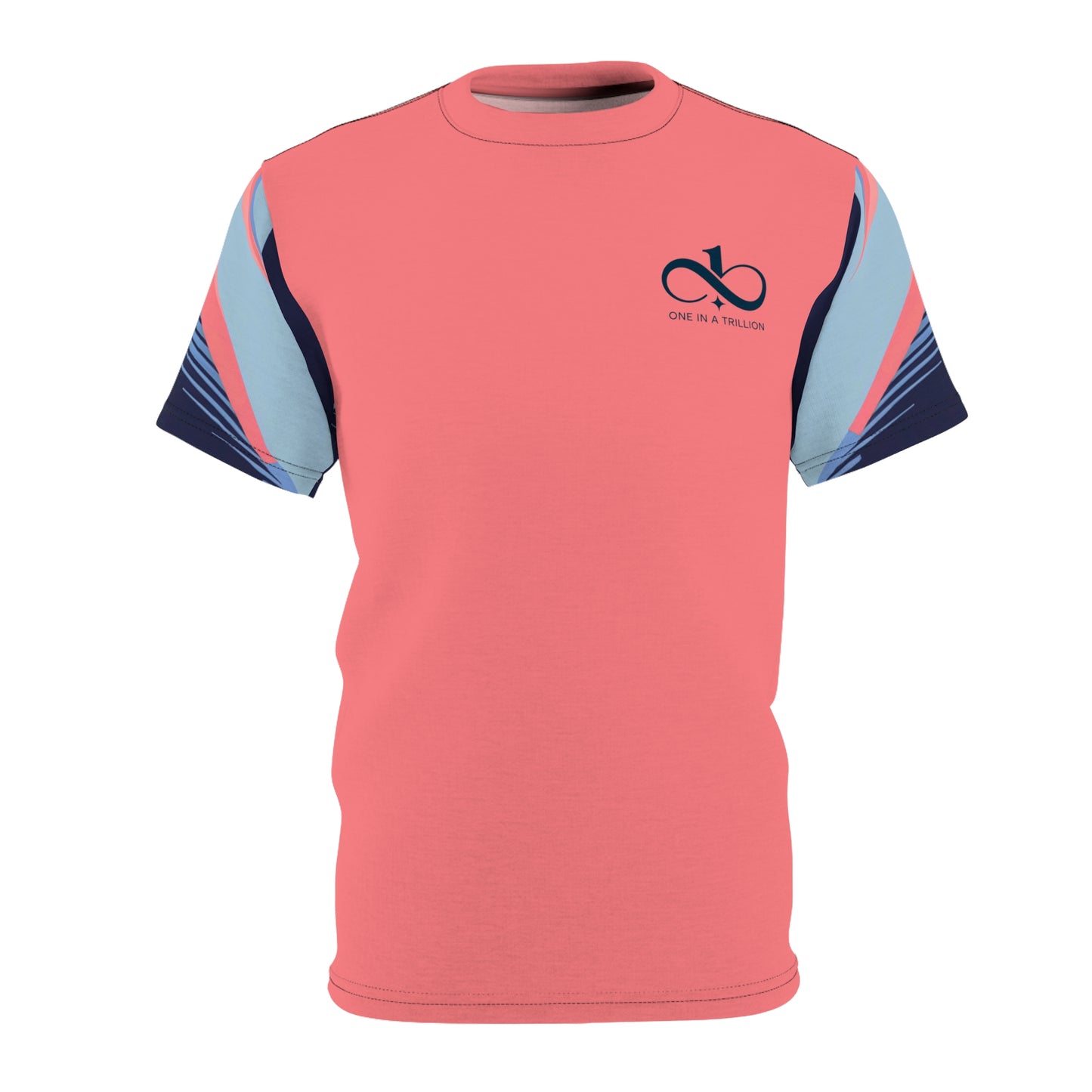 Unisex Tee - One In A Trillion Midnight Navy Blue Calm Coral Love Collection