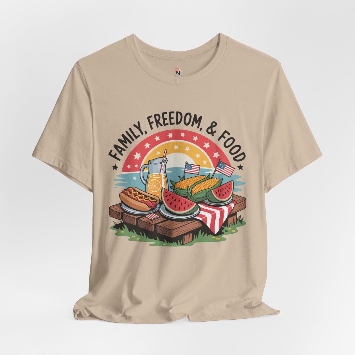 Family Freedom Food T-Shirt