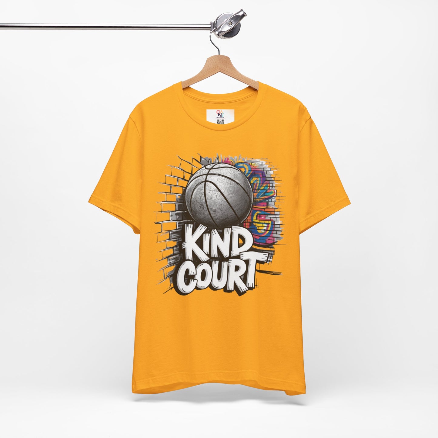 Basketball Kind Court Unisex T-Shirt - Show Your Kindness on the Court