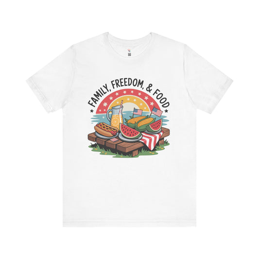 Family Freedom Food T-Shirt