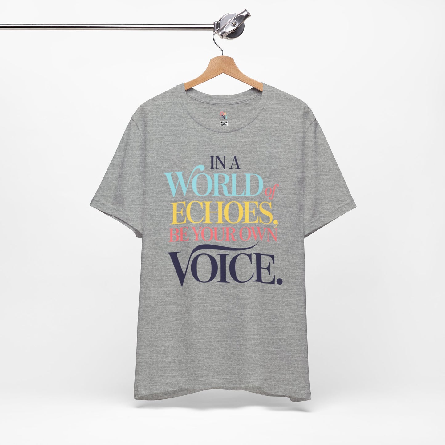 Be Your Own Voice Tee – Inspirational Unisex T-Shirt for Creatives | Motivational Apparel