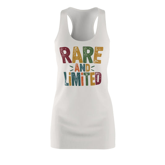 Racerback Dress - Rare and Limited Ivory Cream Statement Design