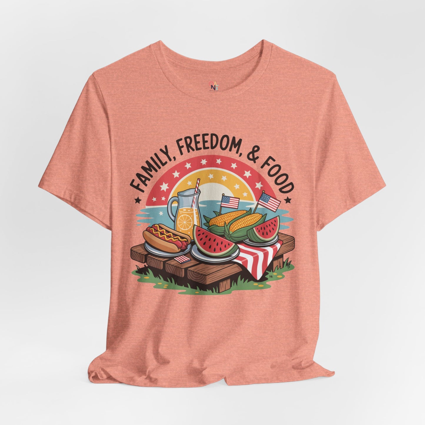 Family Freedom Food T-Shirt