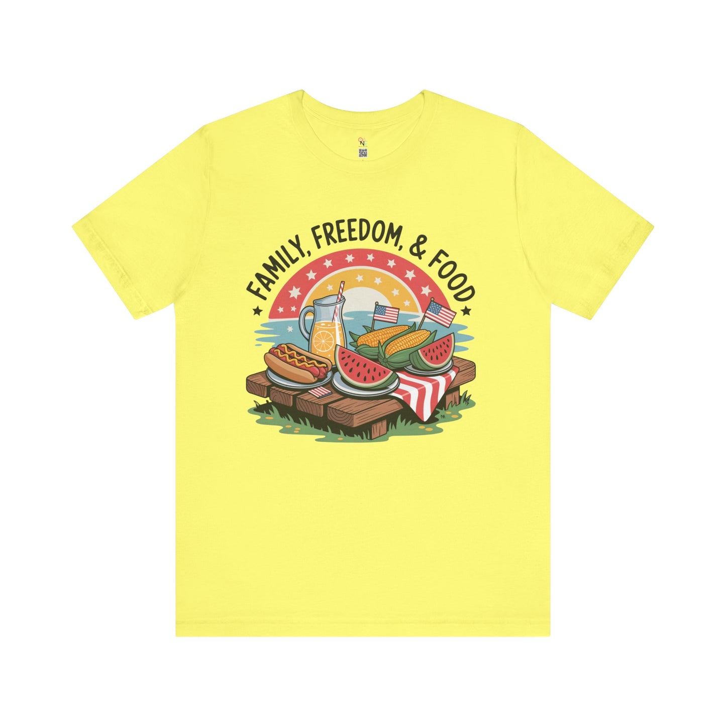 Family Freedom Food T-Shirt