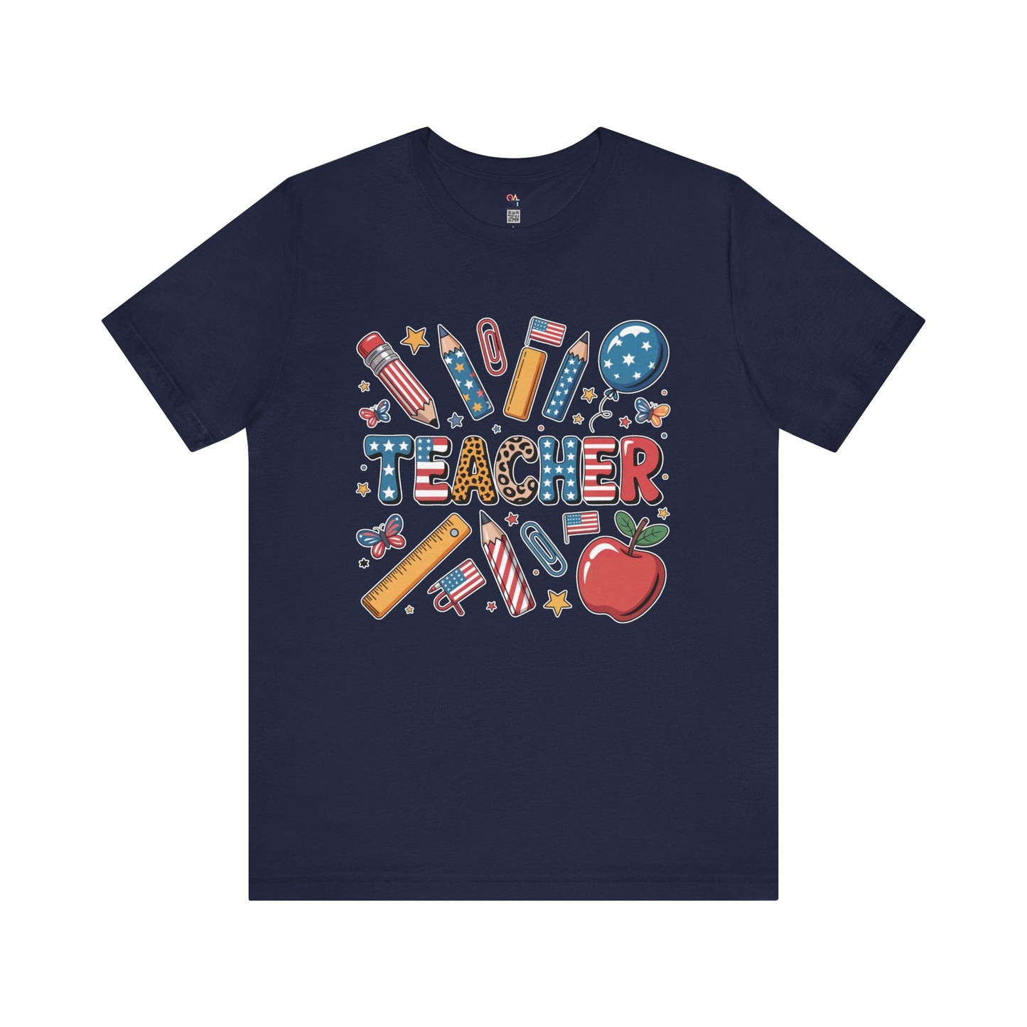 4th of July Teacher Tee - Festive Picnic Scene | Back to School & Teacher Appreciation
