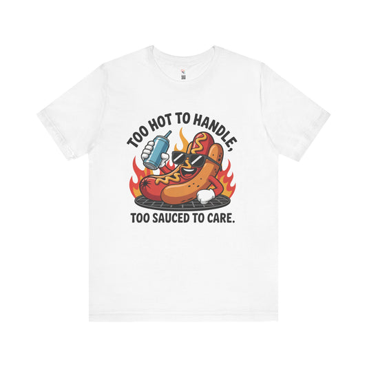 Funny BBQ Hot Dog T-Shirt – Casual Summer Foodie Gift for Cookouts & BBQ Lovers