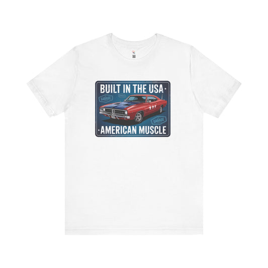 American Muscle Car Tee - Celebrate Classic Cars, Vintage Style, Auto Enthusiast Gift, Retro Apparel, Unisex T-Shirt