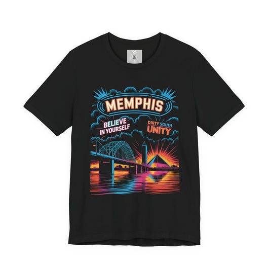 MEMPHIS DIRTY SOUTH “UNITY&quot; Black T-Shirt