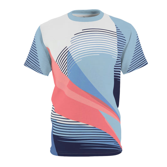 Unisex Tee: One In A Trillion | Midnight Navy, Blue Calm & Coral Love Collection
