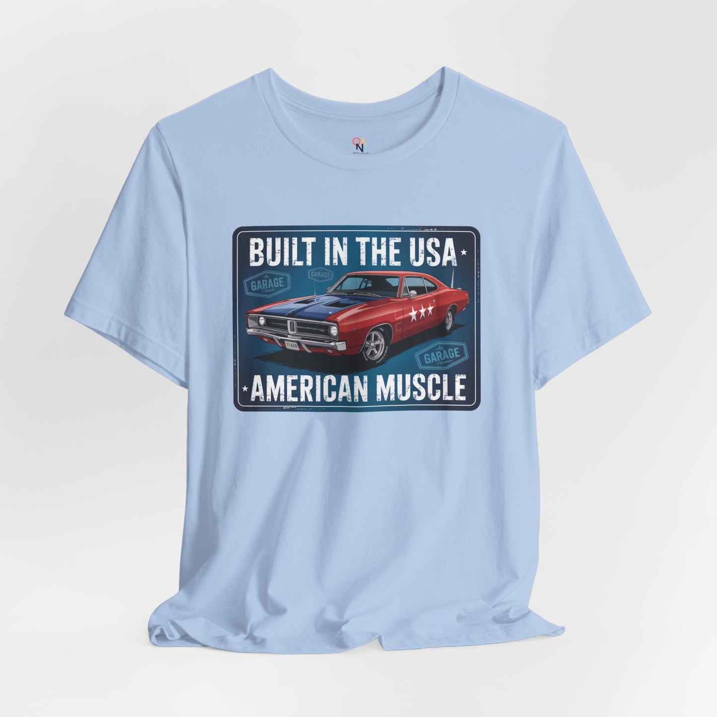 American Muscle Car Tee - Celebrate Classic Cars, Vintage Style, Auto Enthusiast Gift, Retro Apparel, Unisex T-Shirt