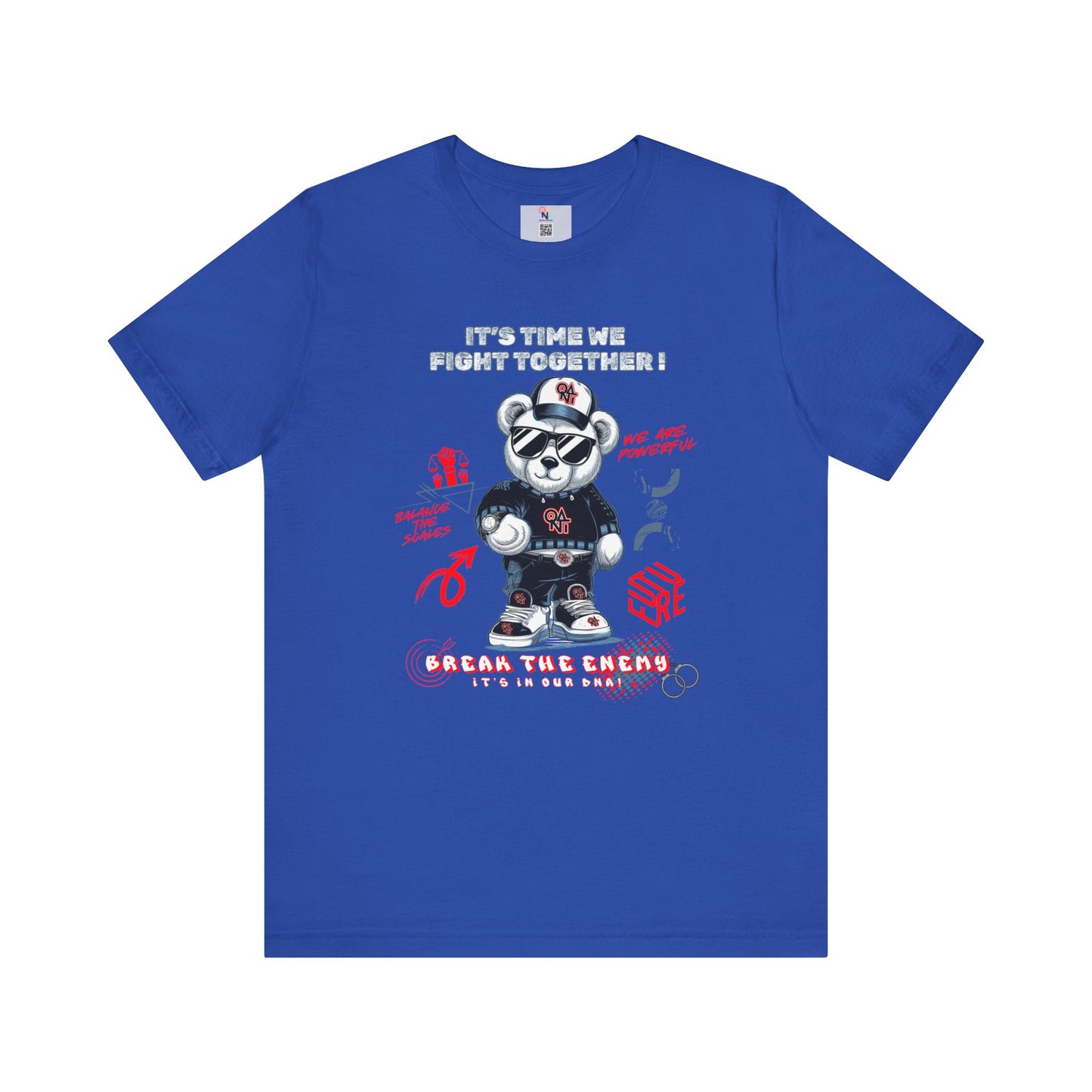 ONAT "It’s Time To Fight Together" Bear Graphic Tee