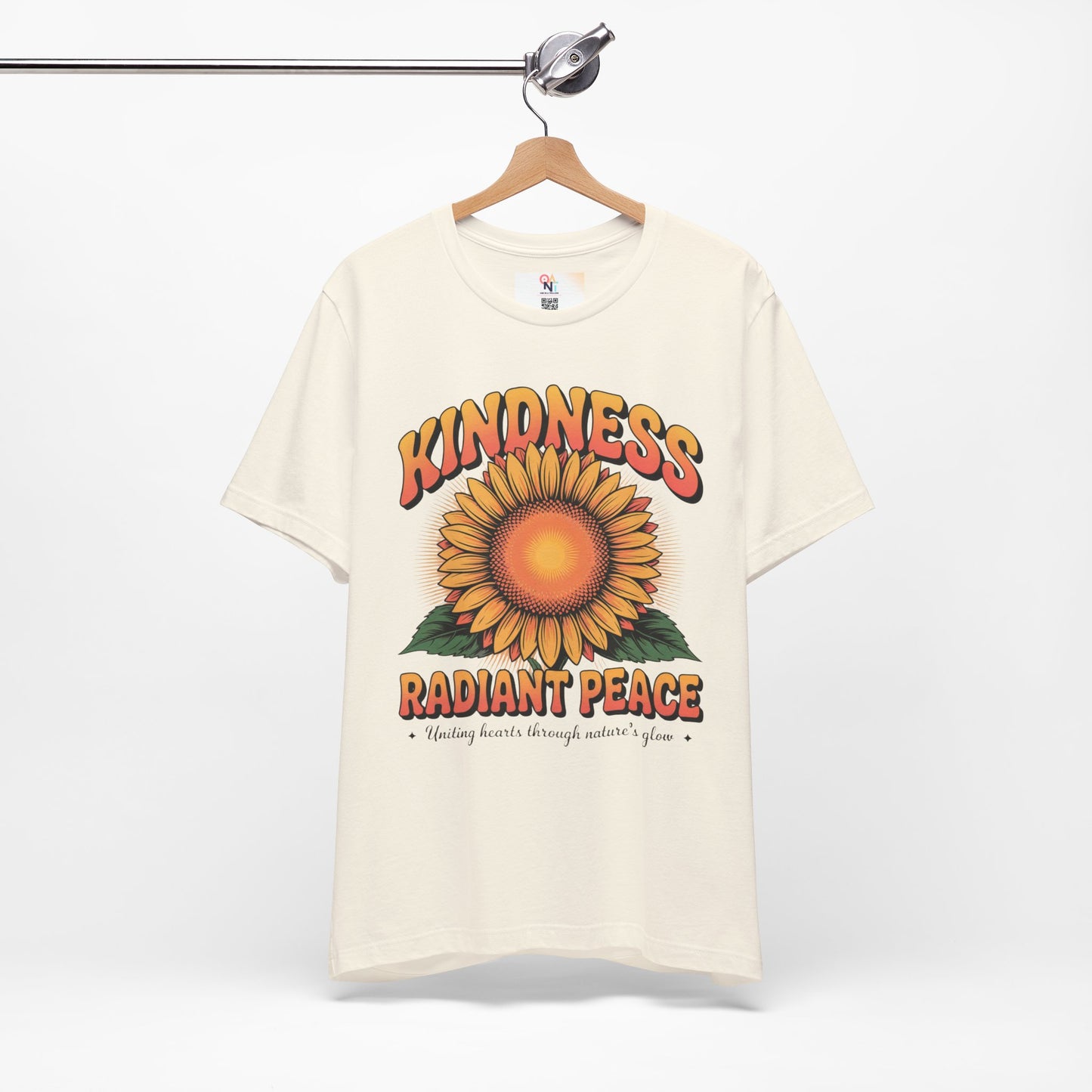 Kindness Radiant Peace Sunflower Tee