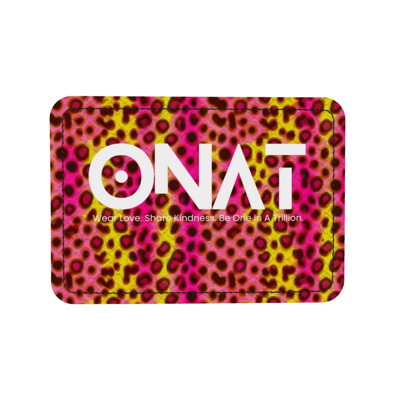 Neon Leopard Square Hobo Bag – Bold Pink & Yellow Statement by ONAT