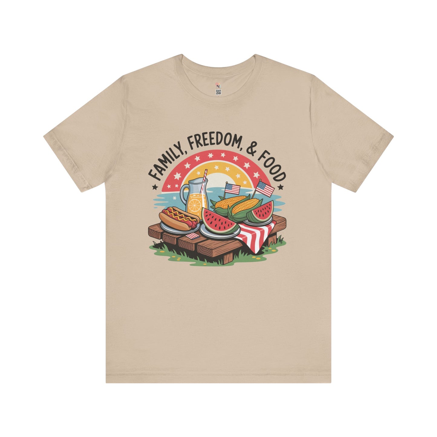 Family Freedom Food T-Shirt