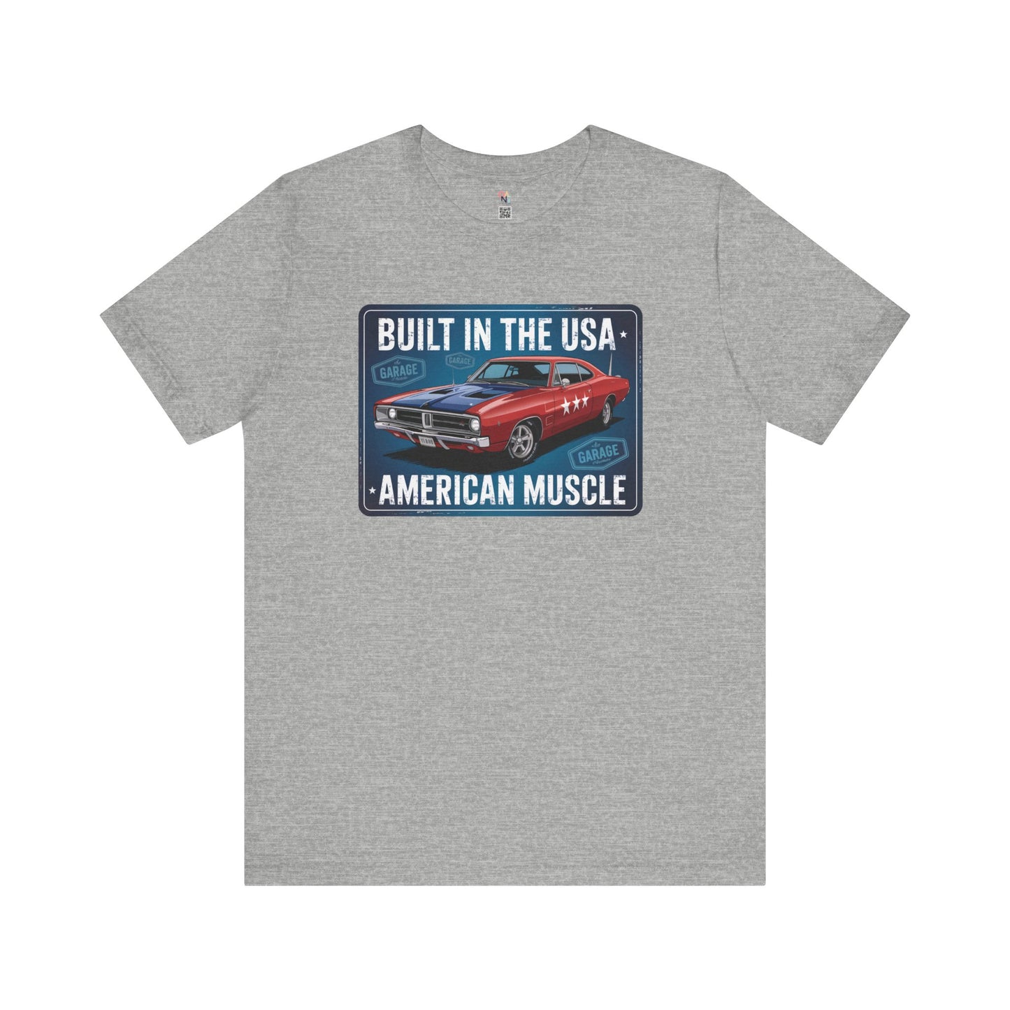 American Muscle Car Tee - Celebrate Classic Cars, Vintage Style, Auto Enthusiast Gift, Retro Apparel, Unisex T-Shirt