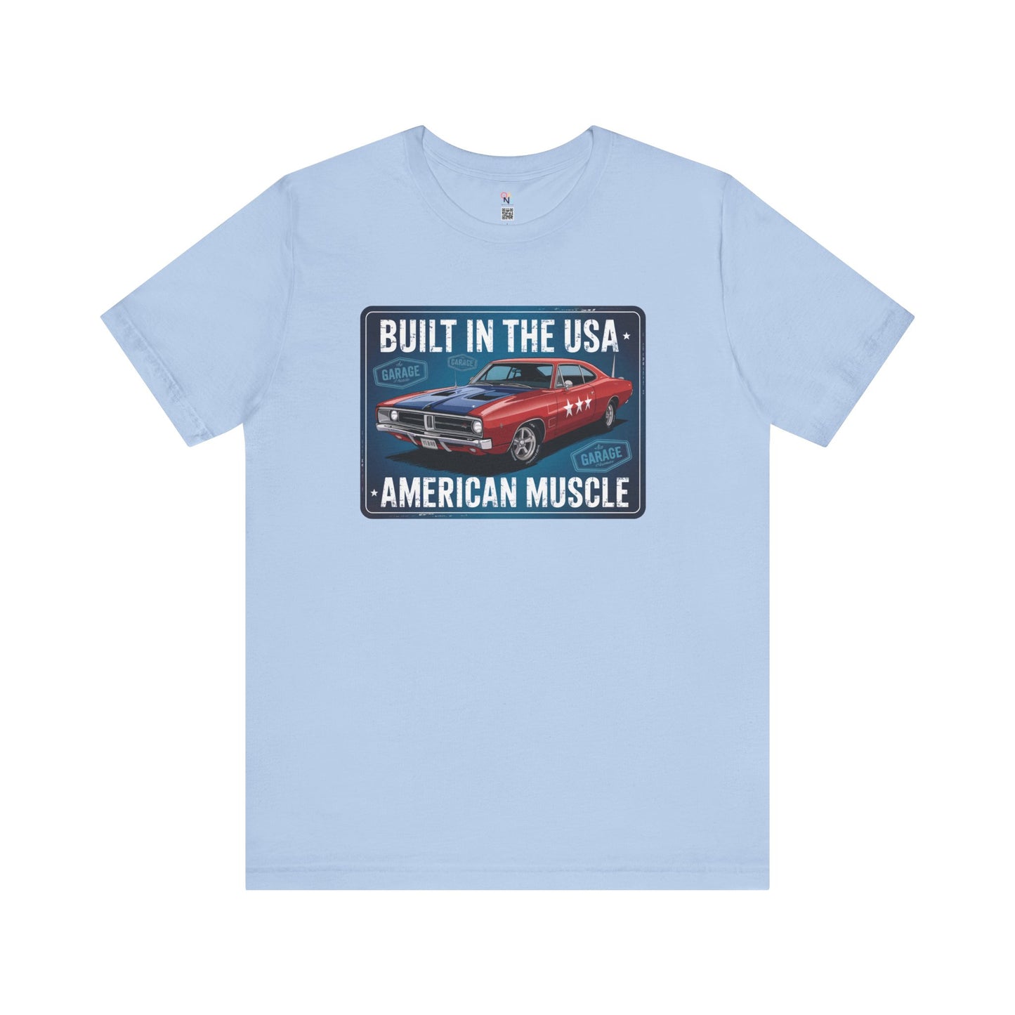 American Muscle Car Tee - Celebrate Classic Cars, Vintage Style, Auto Enthusiast Gift, Retro Apparel, Unisex T-Shirt