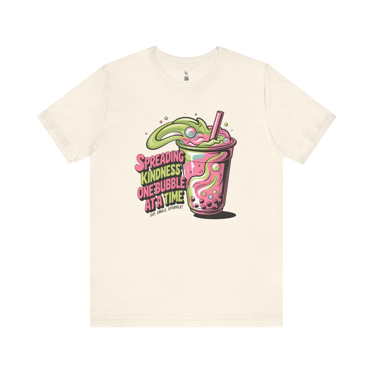 Spreading Kindness Bubble Tee – Unisex ‘Be Kind’ T-Shirt | Positive Message Shirt