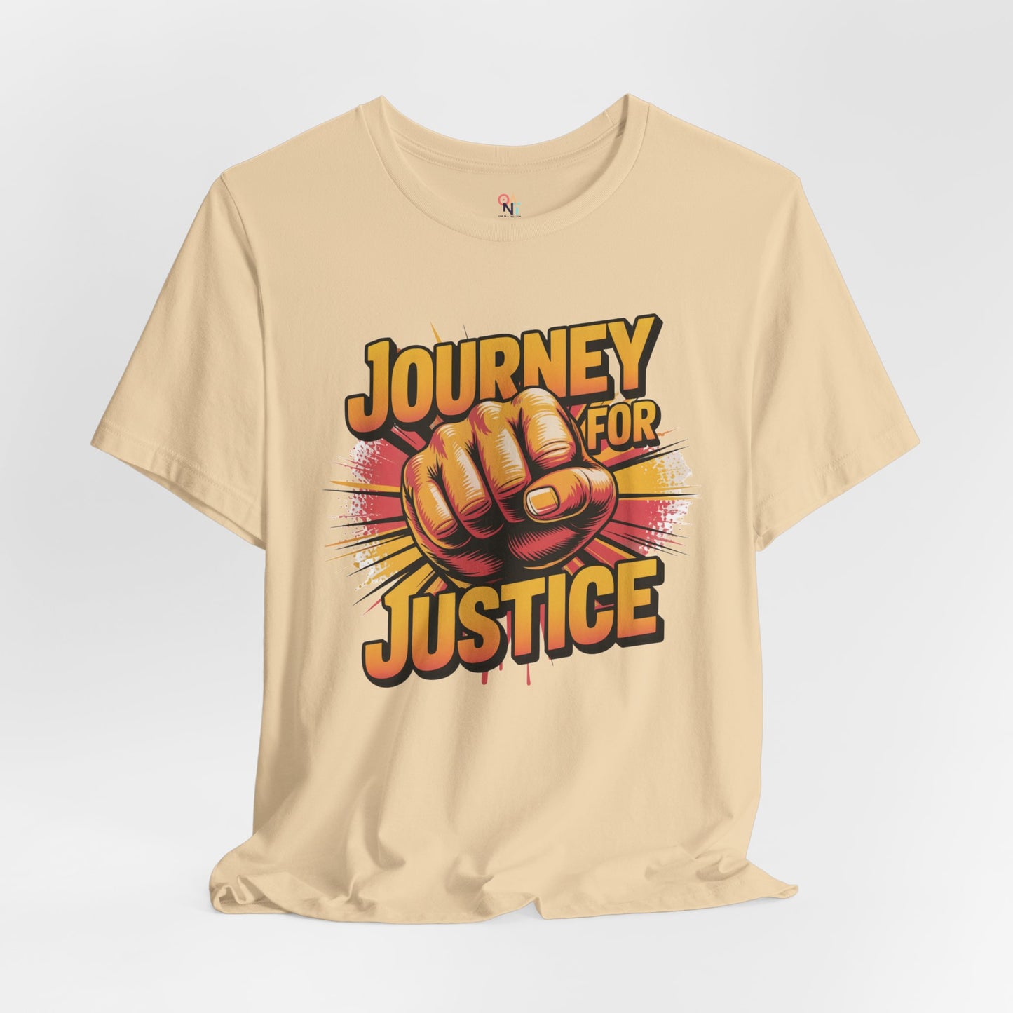 Journey for Justice UnisexT-Shirt – Bold Empowerment & Activism Tee