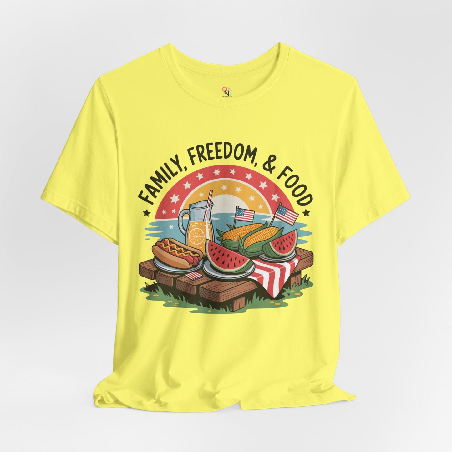 Family Freedom Food T-Shirt