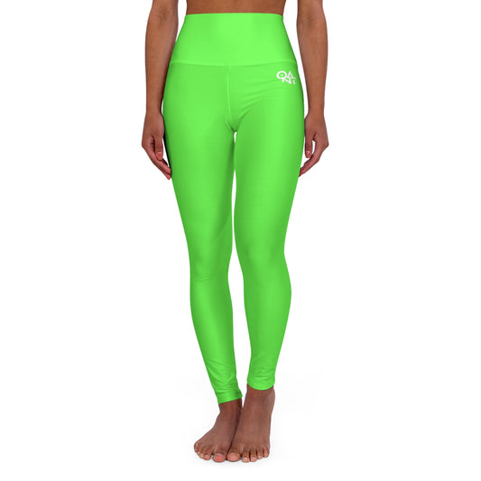 Yoga Leggings - Lime Green Activewear for Bold, Energetic Moves | ONAT Wear