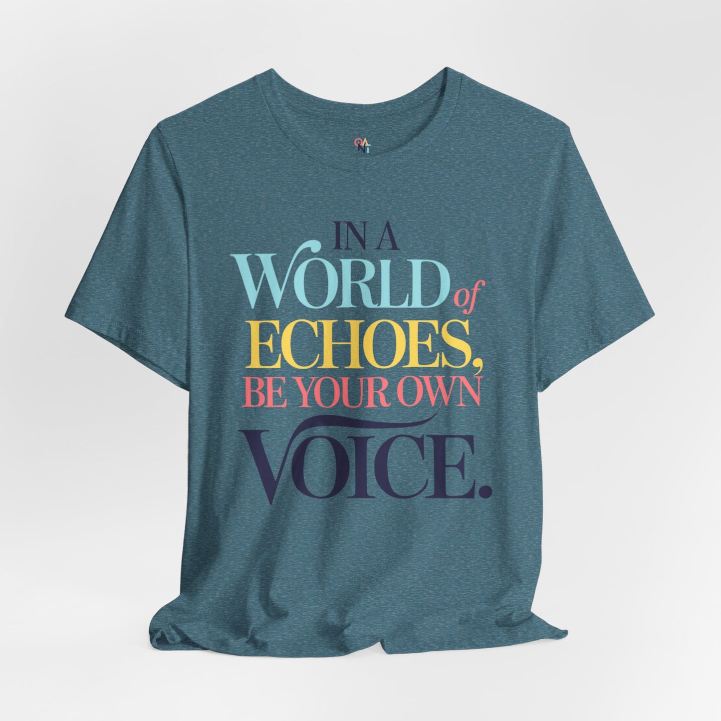 Be Your Own Voice Tee – Inspirational Unisex T-Shirt for Creatives | Motivational Apparel