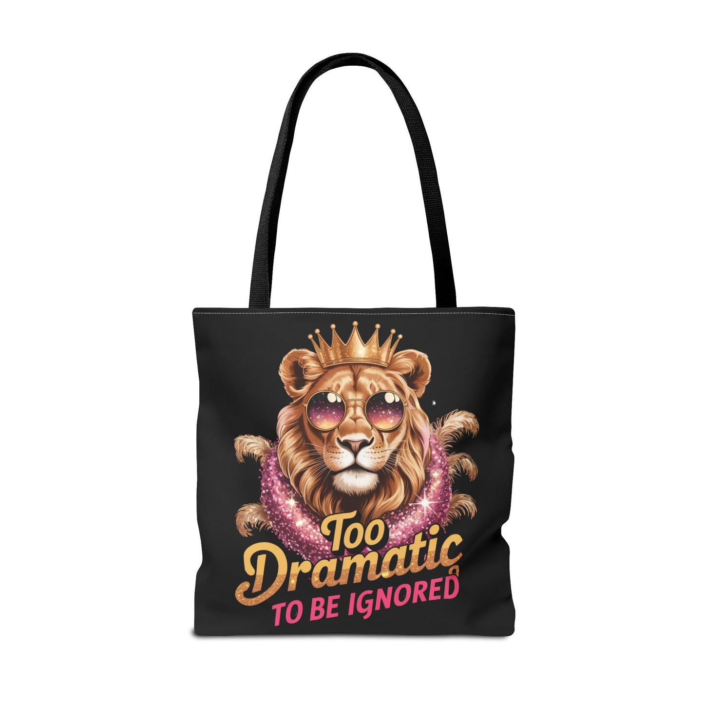 “Too Dramatic to Be Ignored – Roar Is My Response” Matching T-Shirt, Mug, Tumbler & Tote – Bold Leo Gift Set